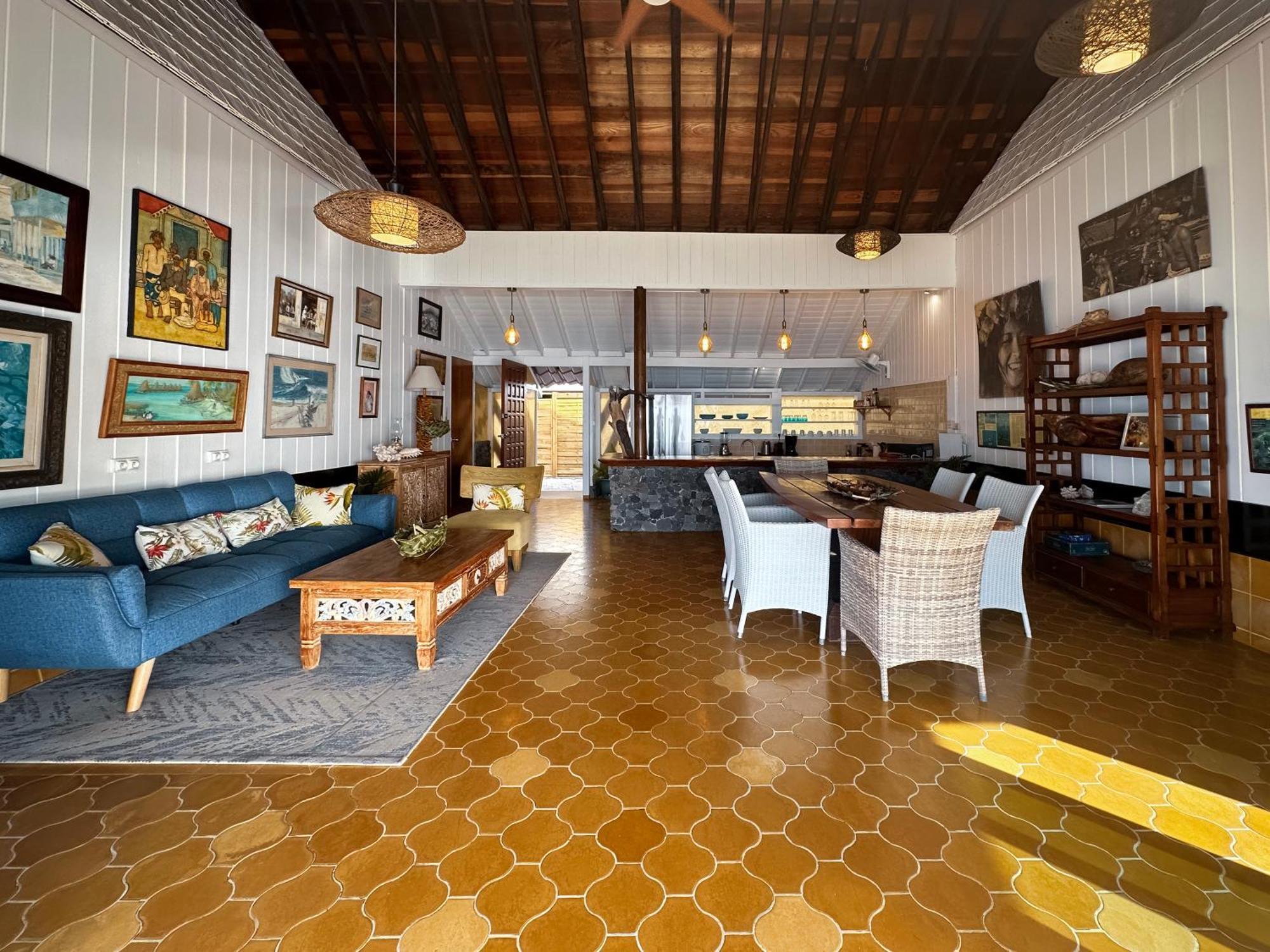 فيلا Chez Jay Moorea Beach House Maharepa  المظهر الخارجي الصورة
