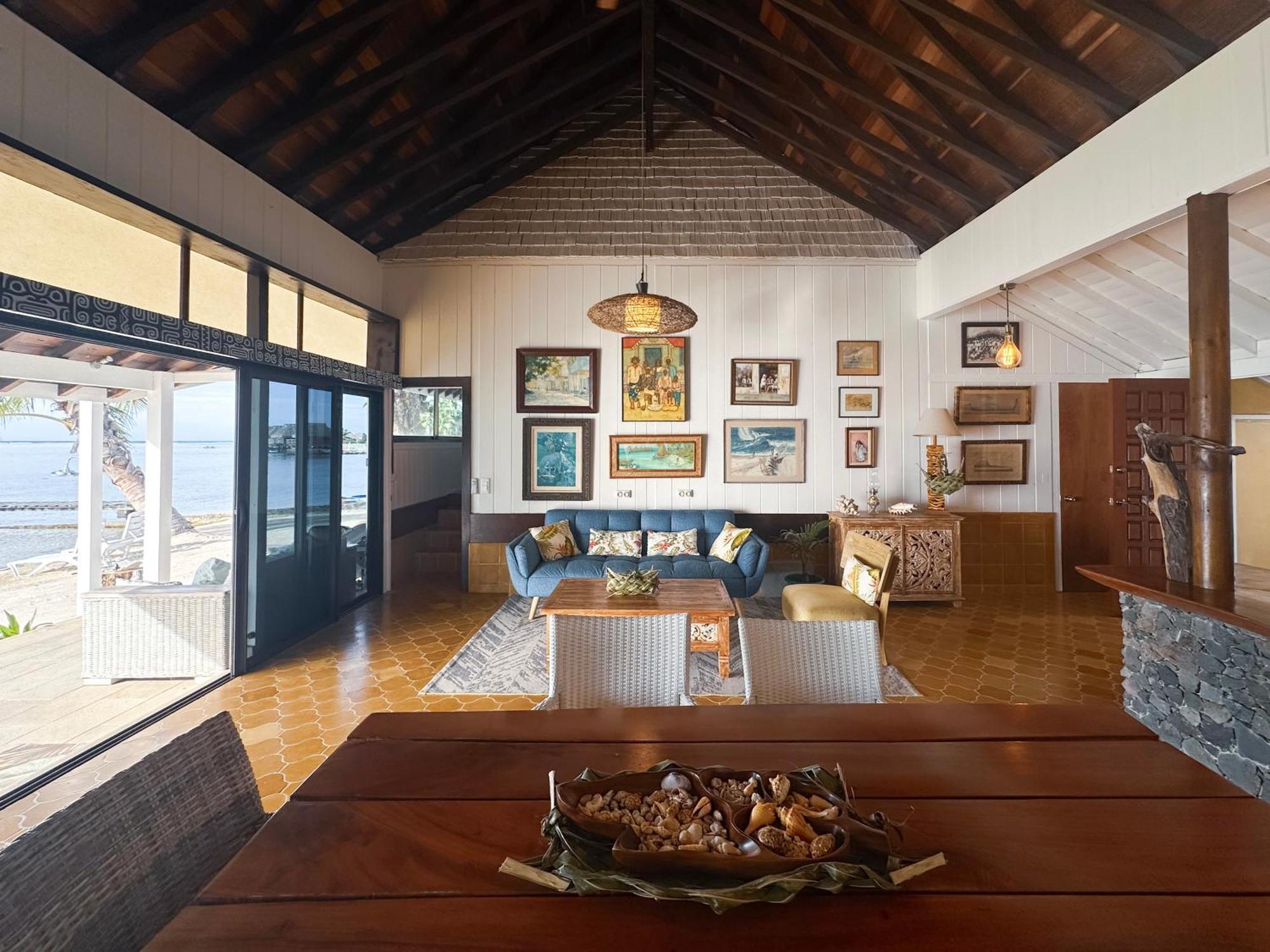 فيلا Chez Jay Moorea Beach House Maharepa  المظهر الخارجي الصورة