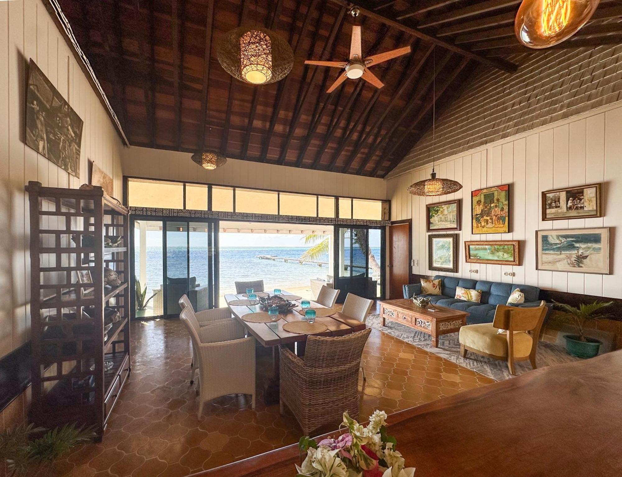 فيلا Chez Jay Moorea Beach House Maharepa  المظهر الخارجي الصورة