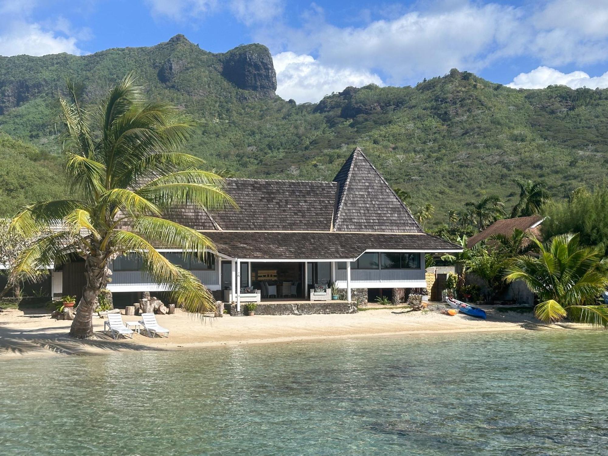 فيلا Chez Jay Moorea Beach House Maharepa  المظهر الخارجي الصورة